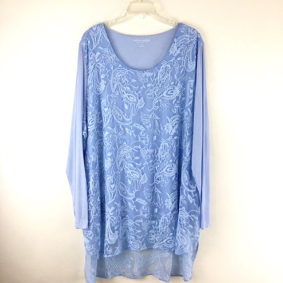 NWT Soft Surrounding Adele Silk Tunic Top - Picture 1 of 7